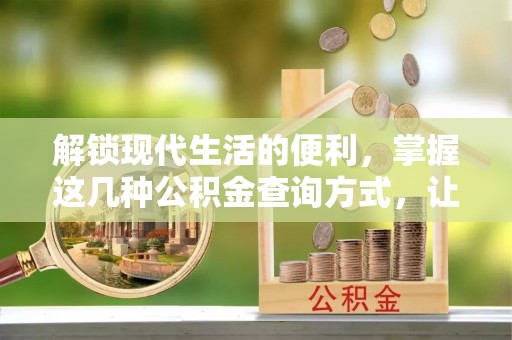 娄星解锁现代生活的便利，掌握这几种公积金查询方式，让理财更轻松