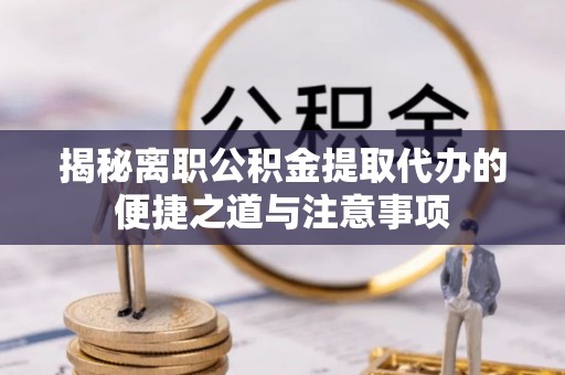娄星揭秘离职公积金提取代办的便捷之道与注意事项