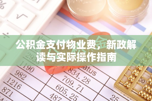 娄星公积金支付物业费，新政解读与实际操作指南
