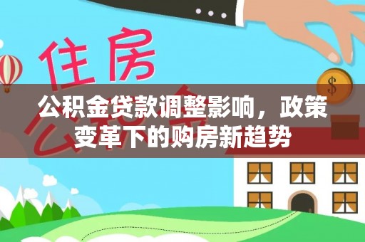 娄星公积金贷款调整影响，政策变革下的购房新趋势