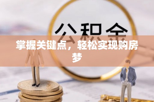 娄星掌握关键点，轻松实现购房梦